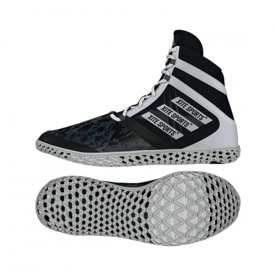  Boxing Flying Impact Wrestling Boots Black