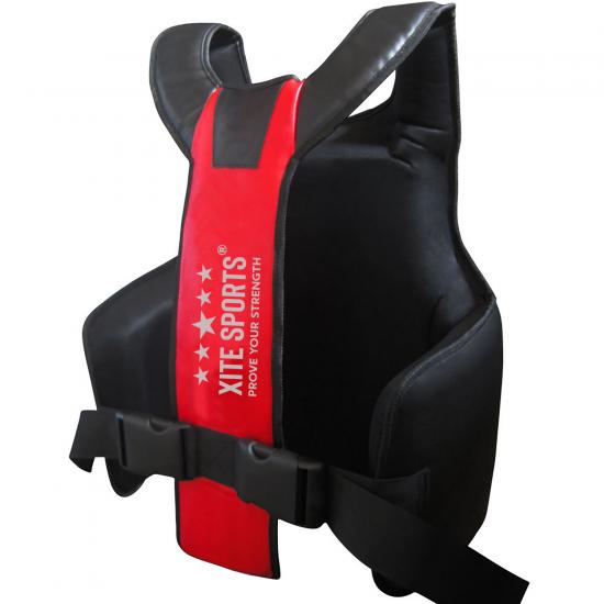 Xite FULL TORSO CHEST GUARD GEL PADDED -MMA Boxing Belly Pad & Body Protector MMA Boxing Belly Pad Xite FULL TORSO CHEST GUARD GEL PADDED -MMA Boxing Belly Pad & Body Protector MMA Boxing Belly Pad