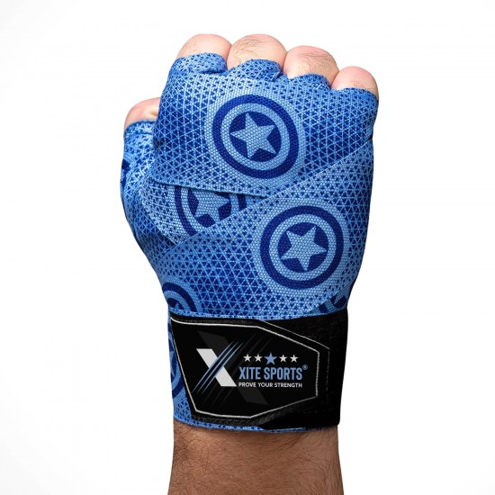 Boxing Hand Wraps Design Captain America Printed