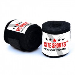 Xite Sports Hand Wraps 4.5m Black