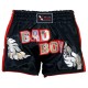 Custom Kickboxing Bad Boy Short Black Red Air Mash