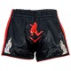 Custom Kickboxing Bad Boy Short Black Red Air Mash