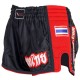 Black And Red Thai Boxing Fighting Shorts 