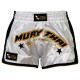 Muay Thai Shorts White Muay Thai Boxing Shorts