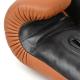 Lace-up Sparring Gloves Brown-Black