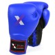 Xitesports® Fight Lace-up Boxing Gloves Blue